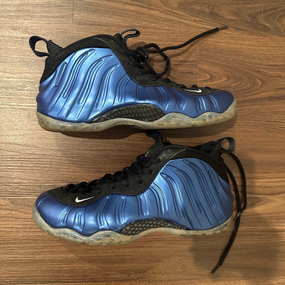 Nike Penny Foamposite Pro Blue Black Sneakers